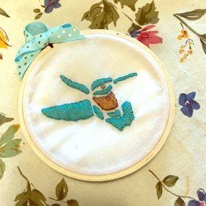 Hummingbird wall art